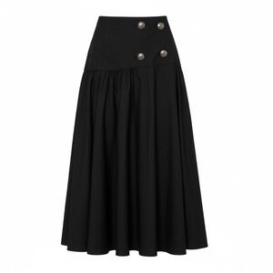 Elegant Black Women's Western Skirt